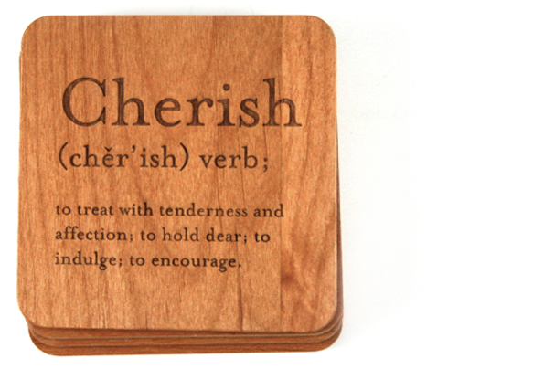 Love Definitions Coasters