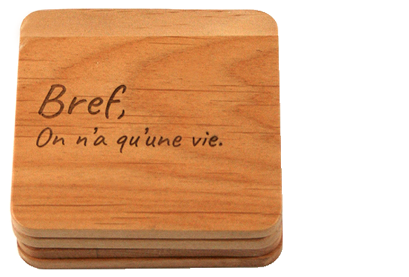 Bref Collection Coasters</br>(french only)